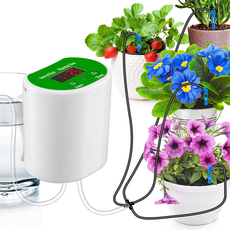 Smart Garden Accessories - Eine intelligente zeitgesteuerte automatische Blumenbewässerung, faule