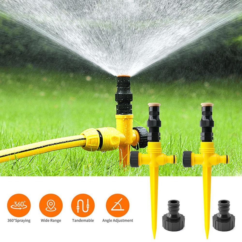 Smart Garden Nursery - 360 ° Verstellbarer Gartensprinkler mit Bodenspieß,