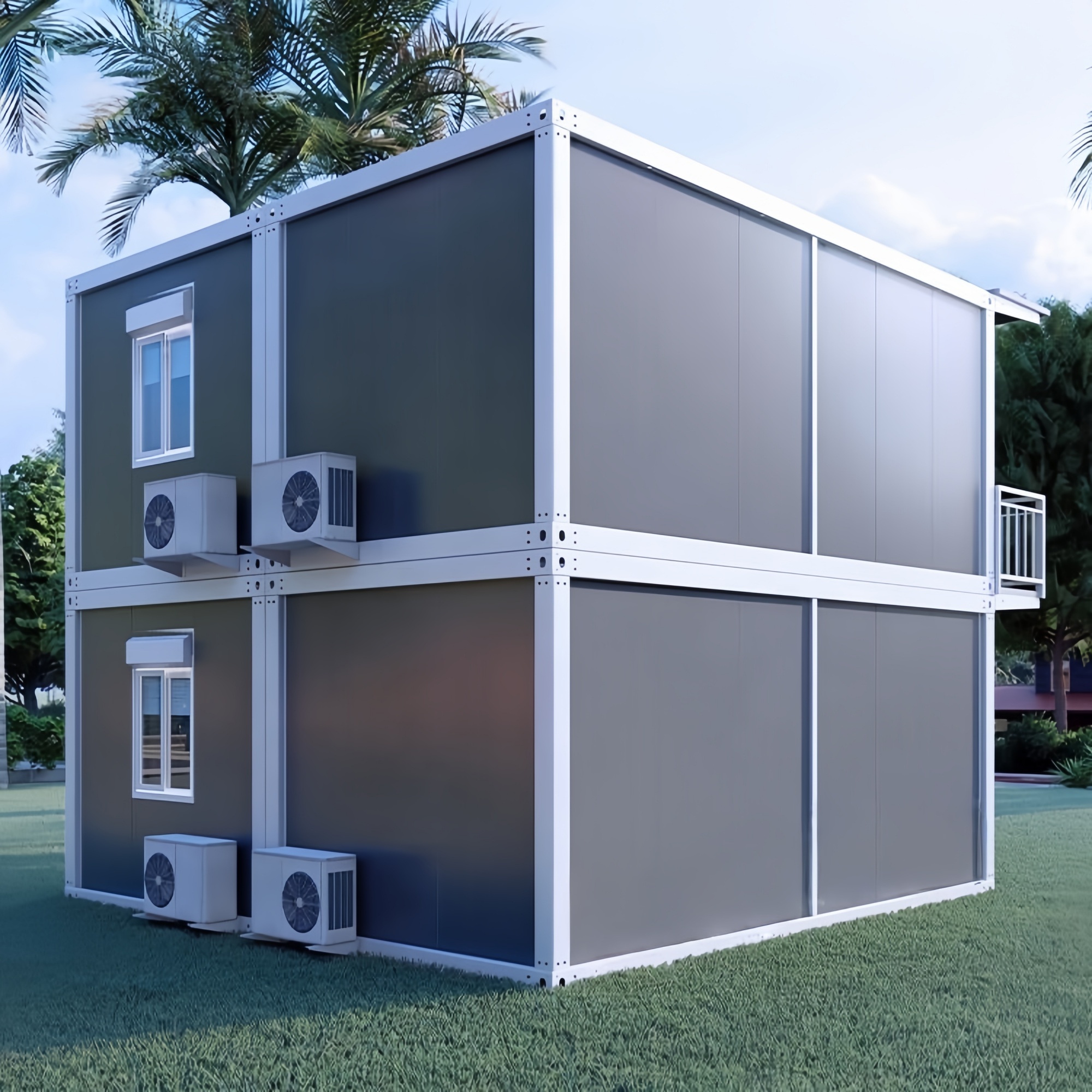 Smart Garden Design - Smart Cloud Residence AI Family Pod