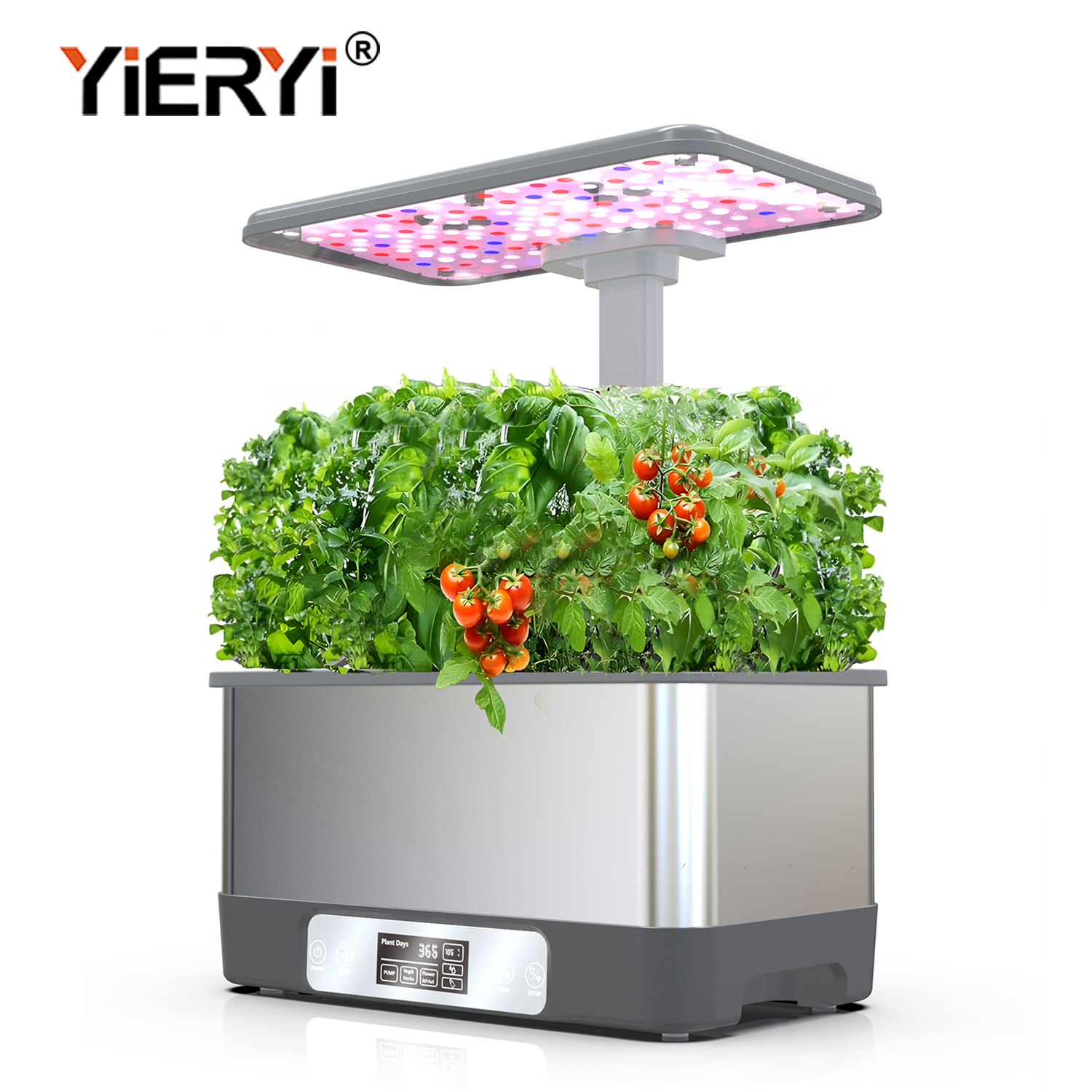 Smart Garden Nursery - Intelligentes Hydroponiksystem mit LED-Licht, 8-Loch-Hydrokultur-Anbausatz, APP-Steuerung,