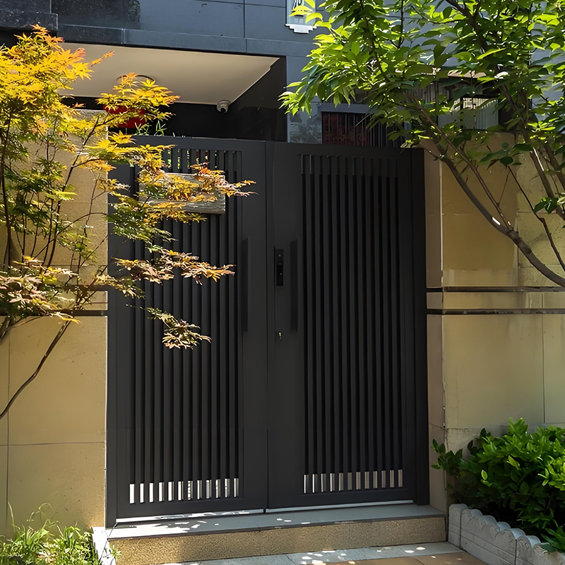 Smart Garden Design - Elektrisches Tor Modernes Design Außenbereich Villa