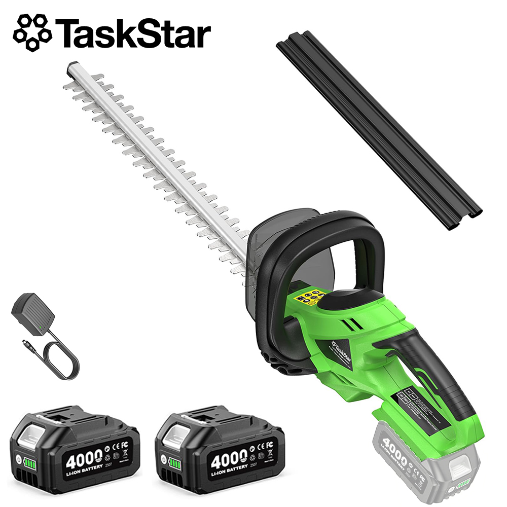 Smart Garden Edging - TaskStar Akku-Heckenschere 20V Bürstenloser Elektrischer Buschschneider