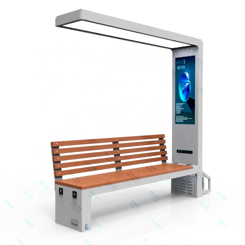 Smart Garden Design - Schlichtes Design, intelligente Solar-Gartenmöbel für den