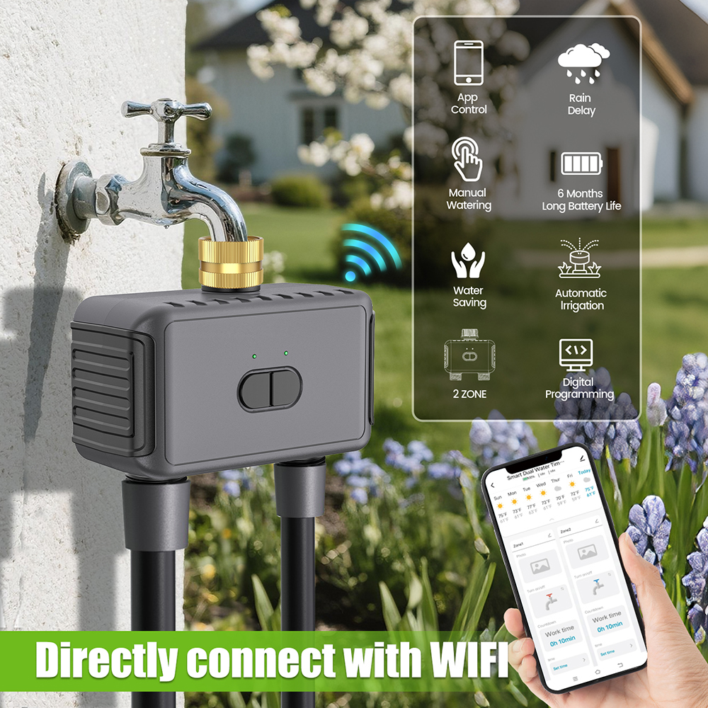 Tuya WiFi Wasser Timer Smart 2 – Smart Garden Nursery Bewertung und Preis