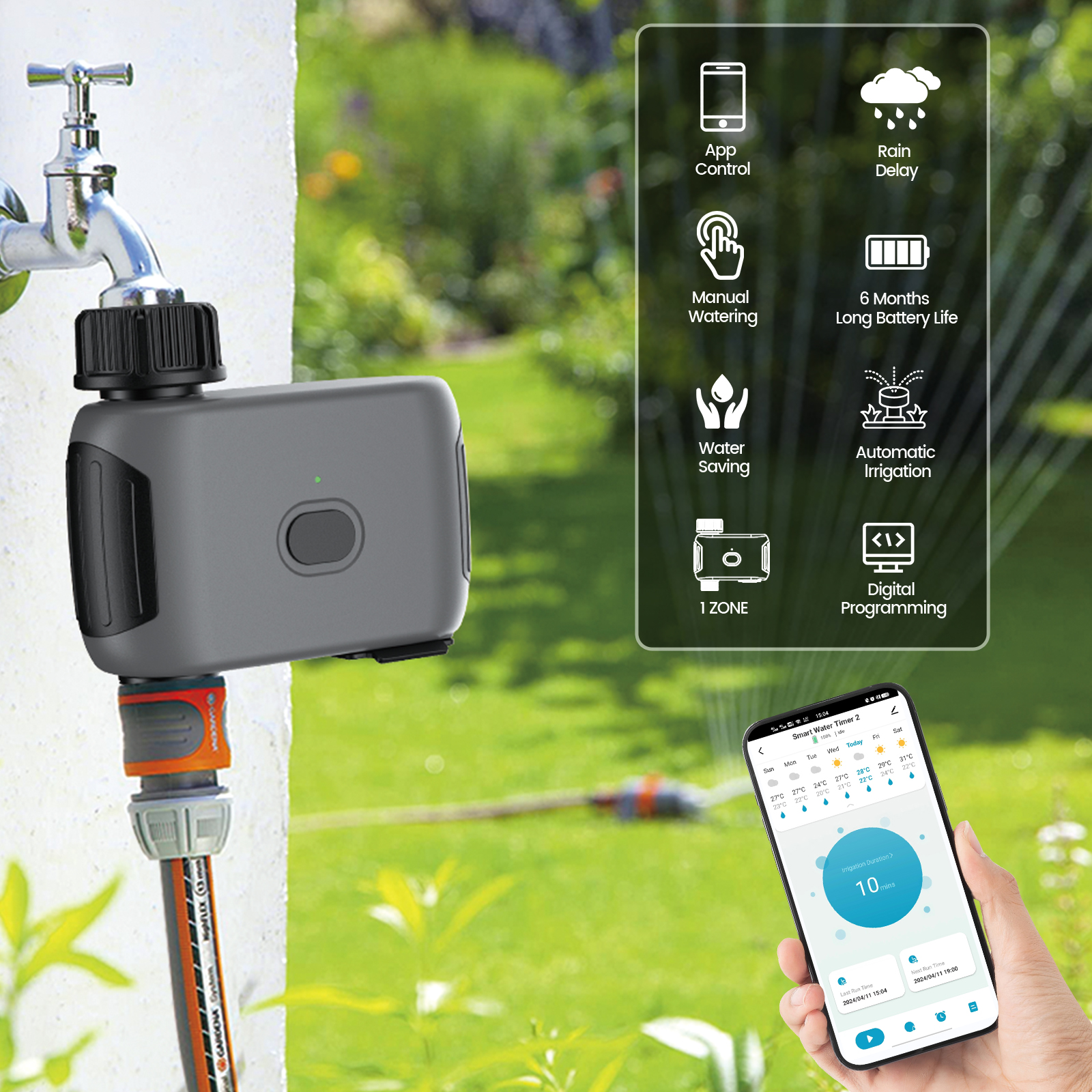 INSOMA Automatische Pflanzenbe – Smart Garden Accessories Bewertung und Preis