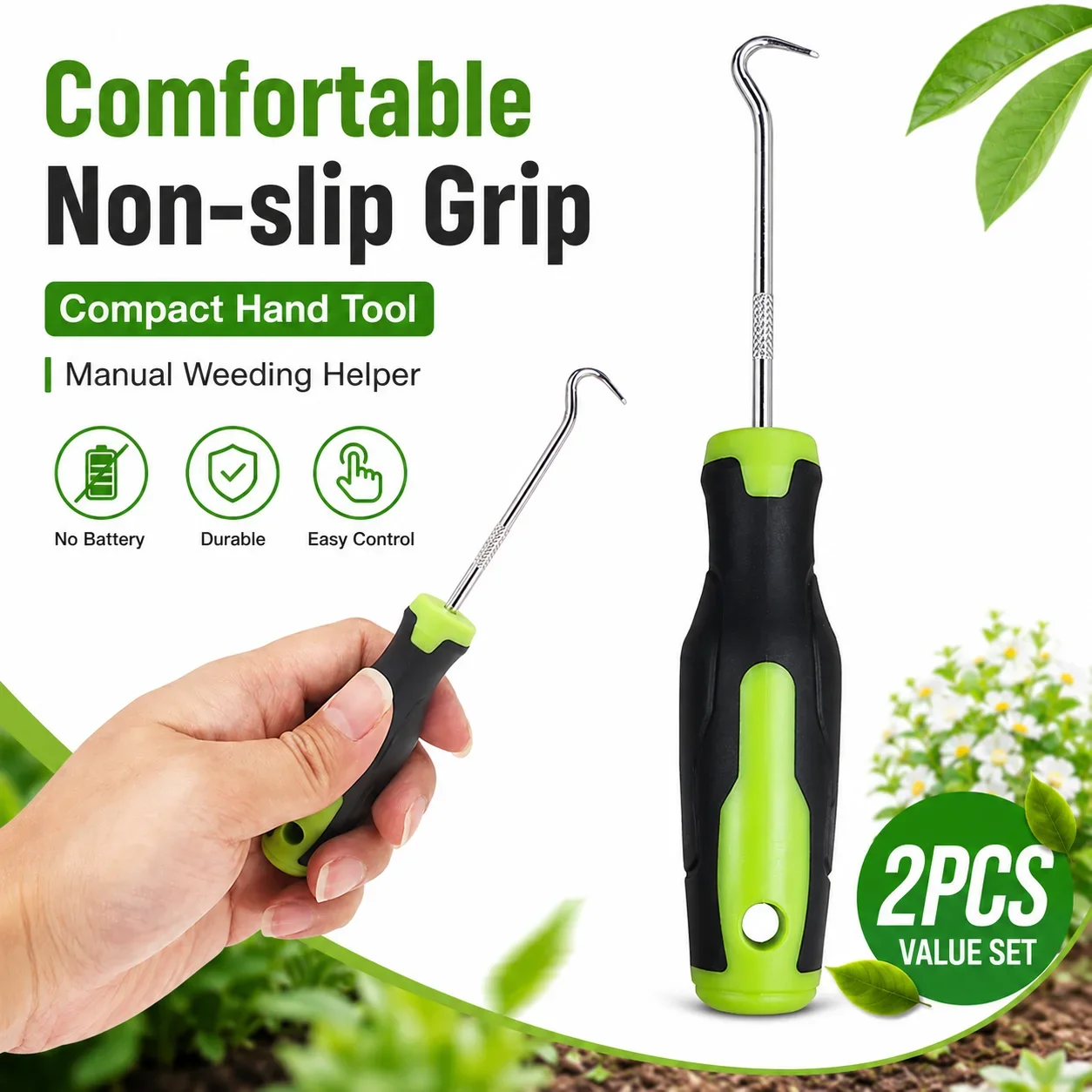 2-teiliges Manuelles Unkrauten – Smart Garden Edging Bewertung und Preis