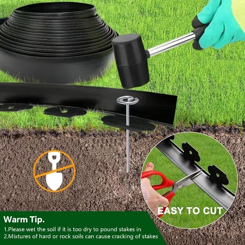 5/10 cm L-förmiger Gartengras- – Smart Garden Edging Bewertung und Preis
