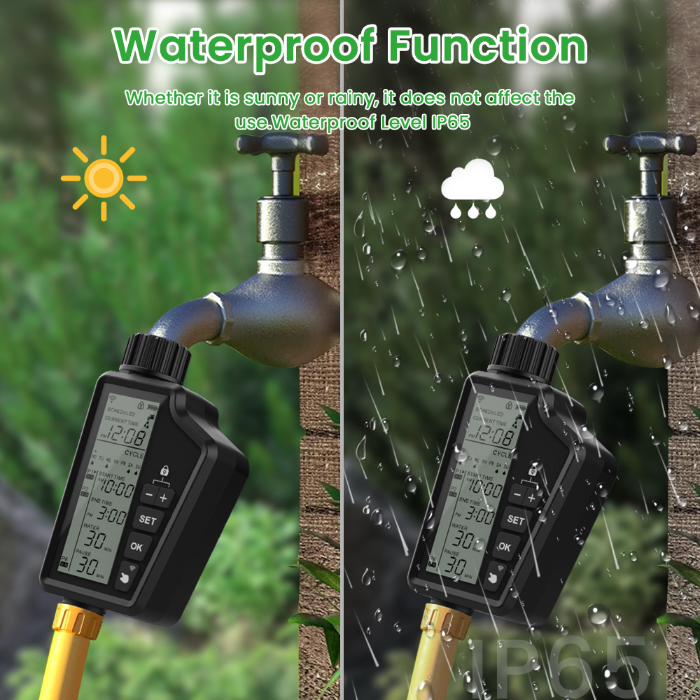 MIUCDA Gartengieß-Timer mit gr – Smart Garden Accessories Bewertung und Preis