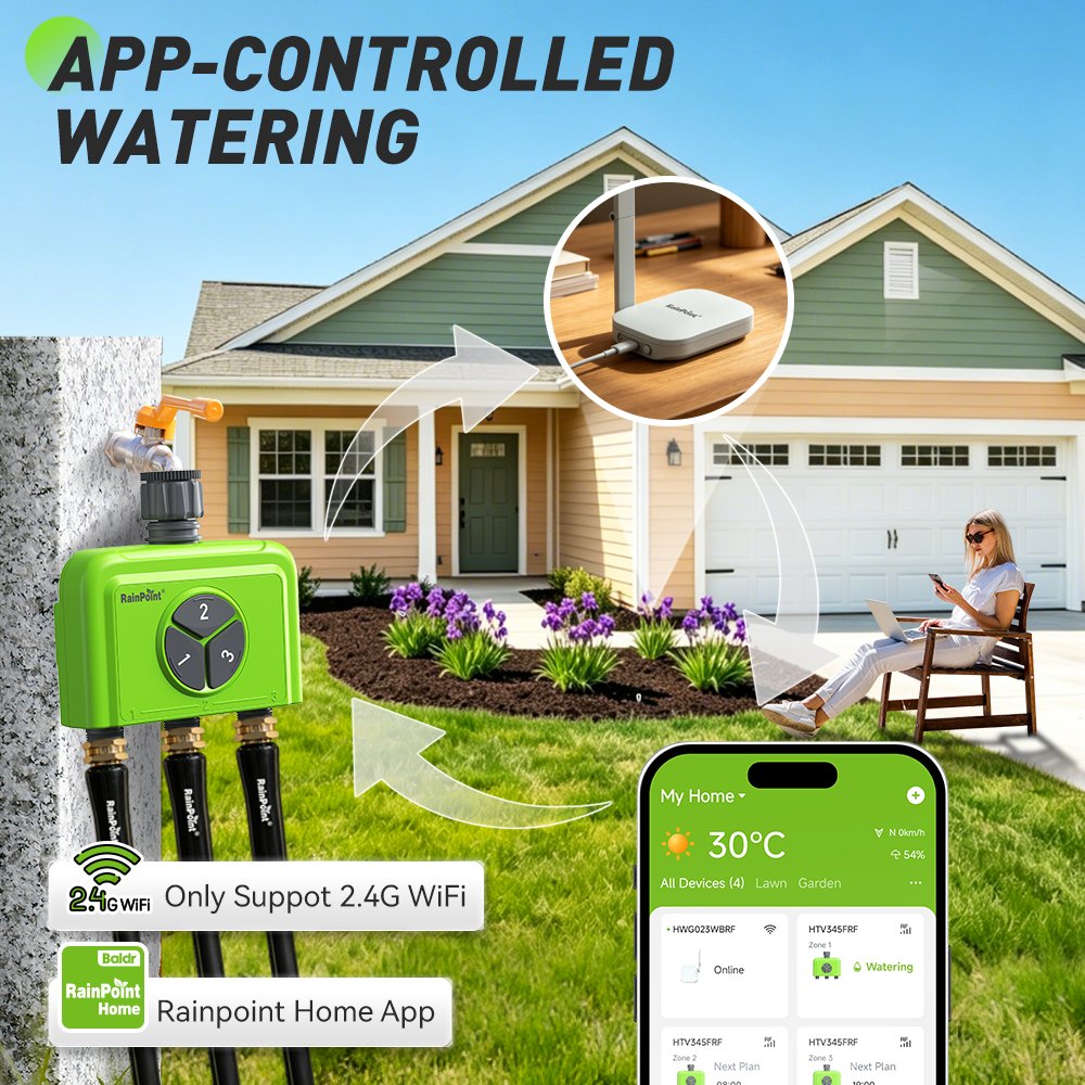 RAINPOINT WLAN-Bewässerungstim – Smart Garden Accessories Bewertung und Preis