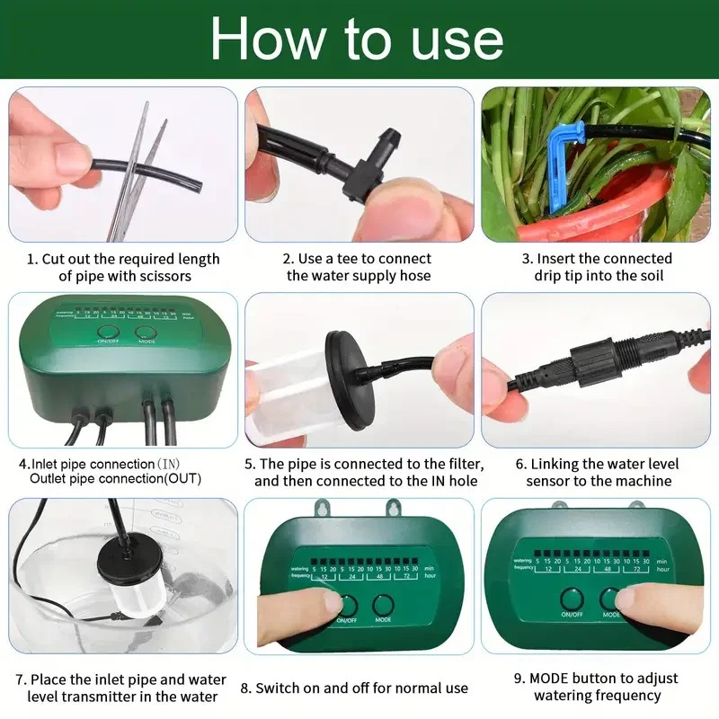 Intelligentes Solarbewässerung – Smart Garden Water Bewertung und Preis