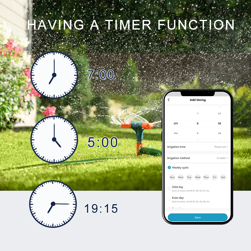 8 Zonen Wifi Tuya Smart Garten – Smart Garden Water Bewertung und Preis