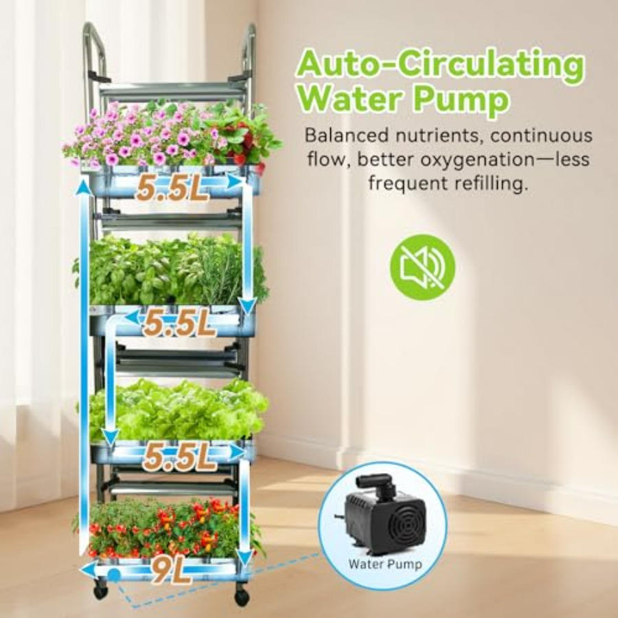 Indoor-Hydrokultur-Anbausystem – Smart Garden Water Bewertung und Preis