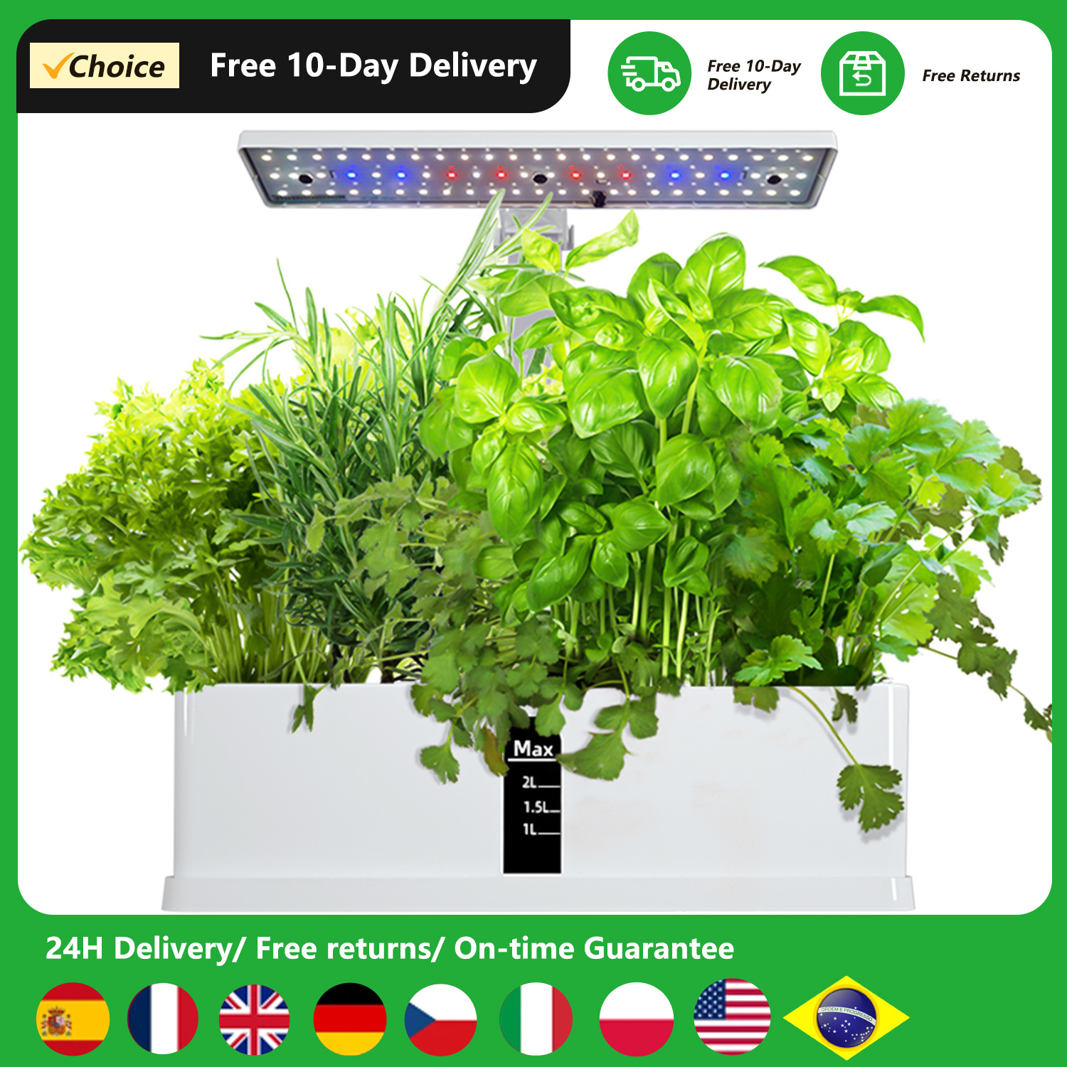 Smart Hydro ponics Anbaus yste – Smart Garden Nursery Bewertung und Preis