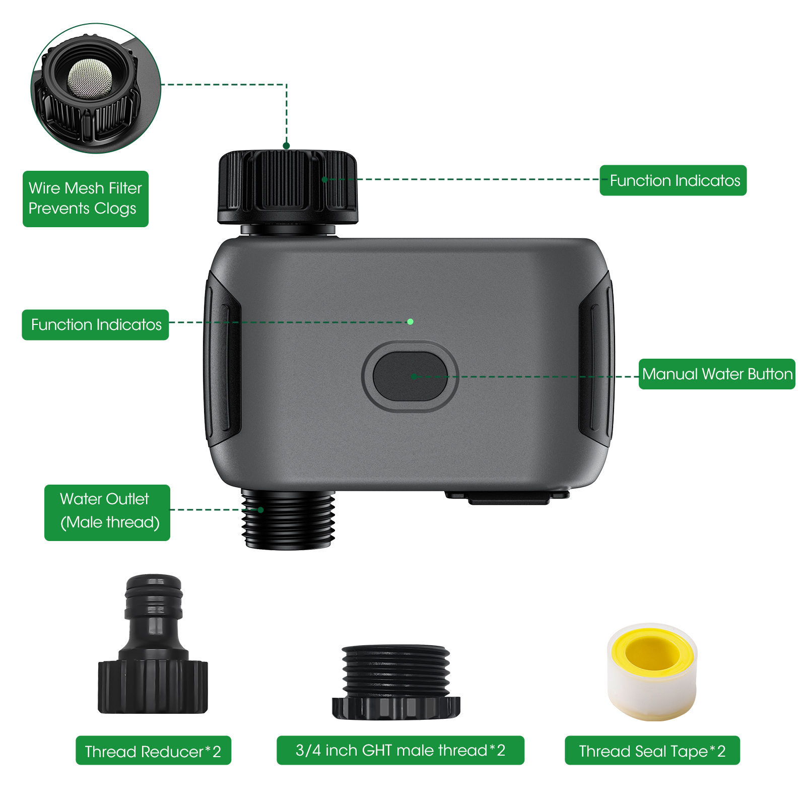 Insoma Wifi Sprinkler Timer Au – Smart Garden Accessories Bewertung und Preis